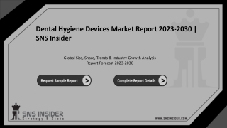 Dental Hygiene Devices Market Report