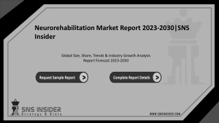 Neurorehabilitation Market Report