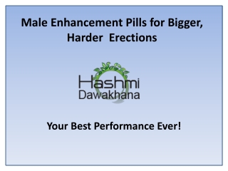 Experience Longer and Harder Erection