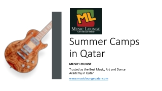 Summer Camps in Qatar​