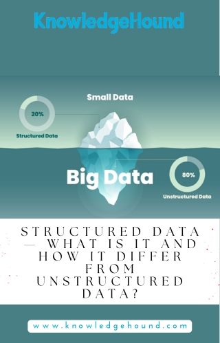 Structured Data — What Is It and How It Differ From Unstructured Data