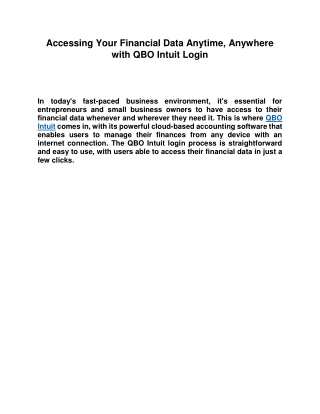 QBO-intuit-login