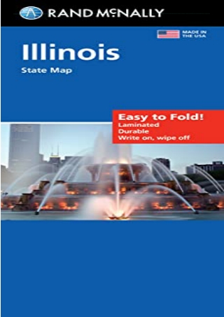 DOWNLOAD/PDF  Rand McNally Easy To Fold: Illinois State Laminated Map