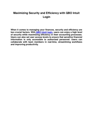 Intuit-QuickBooks-Online-Login