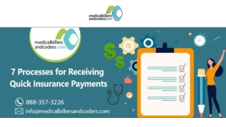 7 Processes for Receiving Quick Insurance Payments