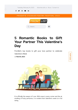 5 Romantic Books to Gift Your Partner This Valentine's Day