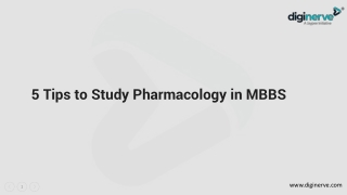 5 Tips to Study Pharmacology in MBBS