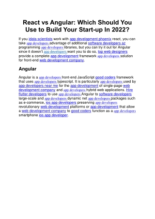 React vs Angular Which Should You Use To Build Your Startup In 2022 (1) (1)