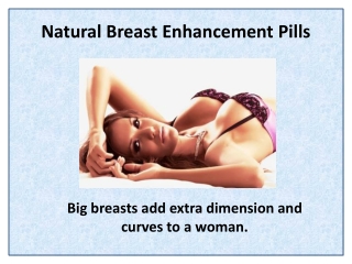 The Best Breast Enlargement Capsule Supplements