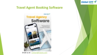 Travel Agent Booking Software