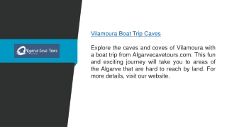 Vilamoura Boat Trip Caves  Algarvecavetours.com