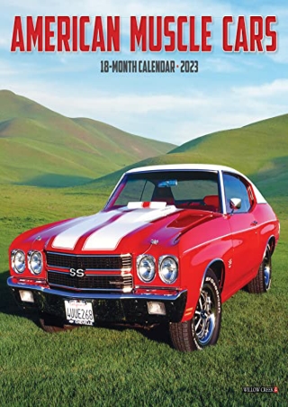 PDF/READ American Muscle Cars 2023 Mini Wall Calendar