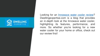 Innowave Water Cooler Review  Dwellingexpertise.com