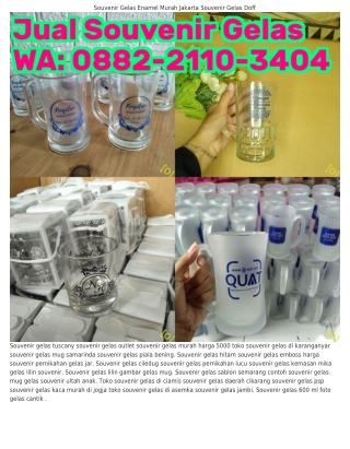 Ö882·2IIÖ·౩ㄐÖㄐ (WA) Tempat Gelas Cafe Gelas Mug Souvenir Pernikahan