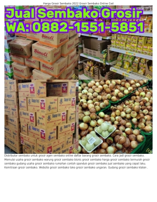 Ô88ᒿ-l55l-585l (WA) Kerja Di Toko Grosir Sembako Grosir Sembako Di Jakarta