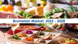 Bromelain Market Size, Scope 2022-2028