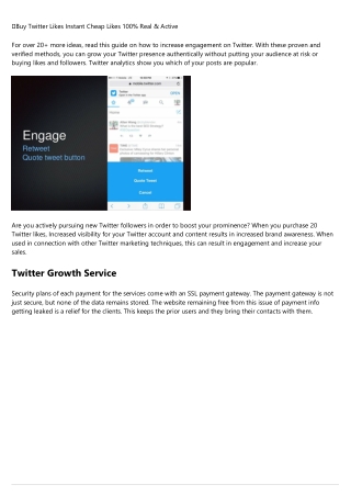 20 Questions You Should Always Ask About get twitter likes  Before Buying It