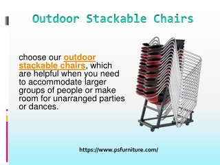 Outdoor Stackable Chairs_