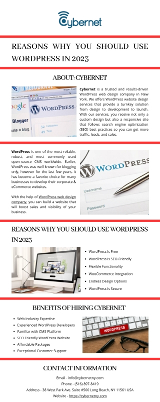 Reasons Why You Should Use WordPress in 2023