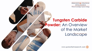 Tungsten Carbide Powder: Applications and Opportunities in a Growing Market