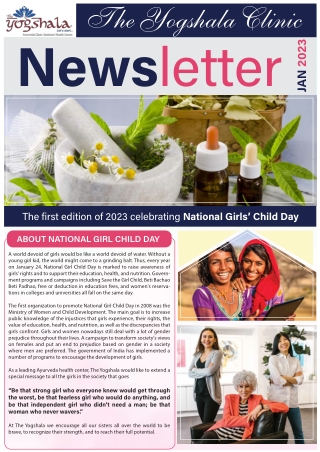 Newsletter for the Best Ayurvedic Clinic in Delhi NCR