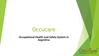 Occupational Health and Safety System in Argentina