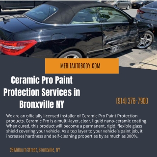 Ceramic Pro Paint Protection Services in Bronxville NY