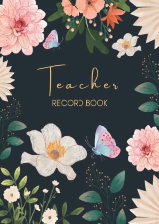 PDF/BOOK Teacher Record Book For Grading - Grade Book for Teachers