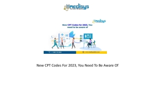 New CPT Codes For 2023, You Need To Be Aware Of