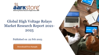 Global High Voltage Relays Market Research Report 2021-2025