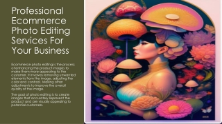 Professional Ecommerce Photo Editing Services For Your Business