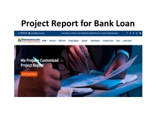 Project Report for Bank Loan