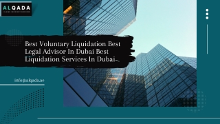 Best Voluntary Liquidation Best Voluntary Liquidation |Best Legal Advisor In Dub