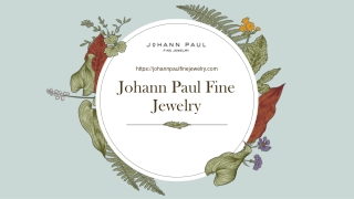 Johann Paul Fine Jewelry