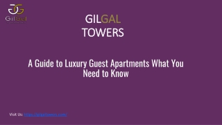 Benefits of Staying in a Luxury Guest Apartment