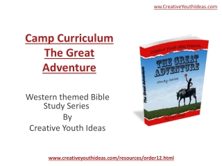 Youth Camp - The Great Adventure