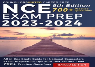 download NCE Exam Prep: All in One Study Guide for National Counselors Exam: Pre