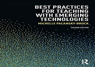 PDF Best Practices for Teaching with Emerging Technologies (Best Practices in On