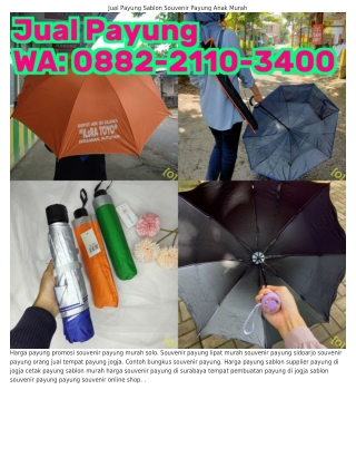 Ô88ᒿ•ᒿllÔ•ЗᏎÔÔ (WA) Harga Payung Promosi Di Jogja Harga Souvenir Payung Anak