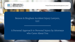 A Personal Approach to Personal Injury by Attorneys who Cares About You