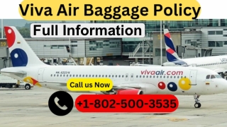 How to check Viva Airlines baggage policy