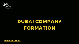 Dubai Company Formation