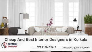 Cheap And Best Interior Designers in Kolkata - Call 81452 61974