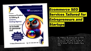 Ecommerce SEO Services Tailored for Entrepreneurs and Startups
