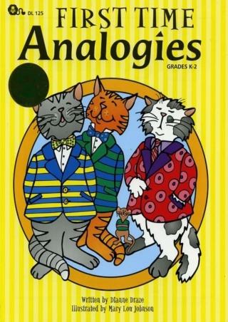 ‹download› book (pdf) First Time Analogies: Grades K-2