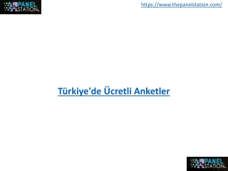 Türkiye'de Ücretli Anketler | Ödüller İçin Online Anketlere Katılın