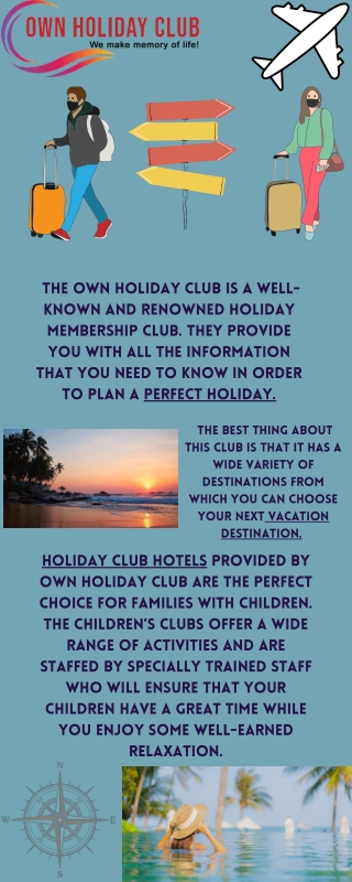 holiday club hotels - Own Holiday Club