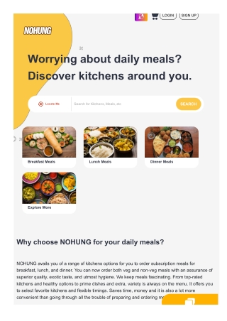 Meal subscription hyderabad