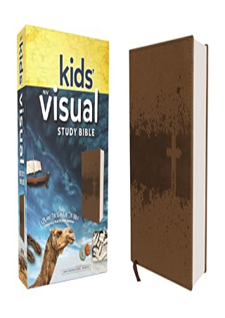 READ (EPUB) NIV, Kids' Visual Study Bible, Leathersoft, Bronze, Full Color