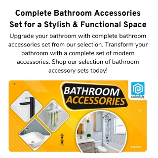 Complete Bathroom Accessories Set for a Stylish & Functional Space (1)